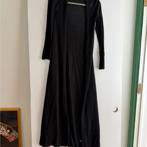 Acrobat Black Long Sleeve Maxi Dress